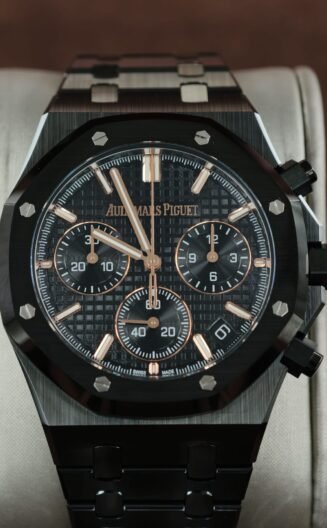AP 26240 DDF black ceramic chronograph black dial MOD
