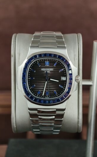 Nautilus off-catalog model CVD sapphire with ace movement