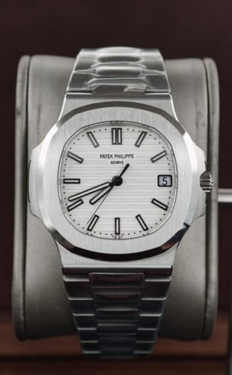 CNC nautilus 5711a white dial MAX mod